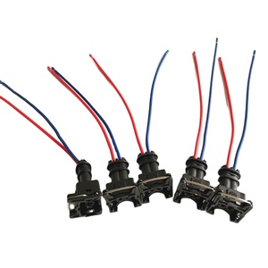 Boschs EV1 colokan injektor bahan bakar 282189-1, jalur kabel otomotif, ekor babi elektrik - Product Image 1