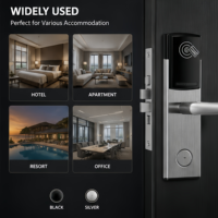 Cerradura Electrónica Profesional de Fábrica con Tarjeta RFID, Cerradura Inteligente de Acero Inoxidable para Hotel y Apartamento