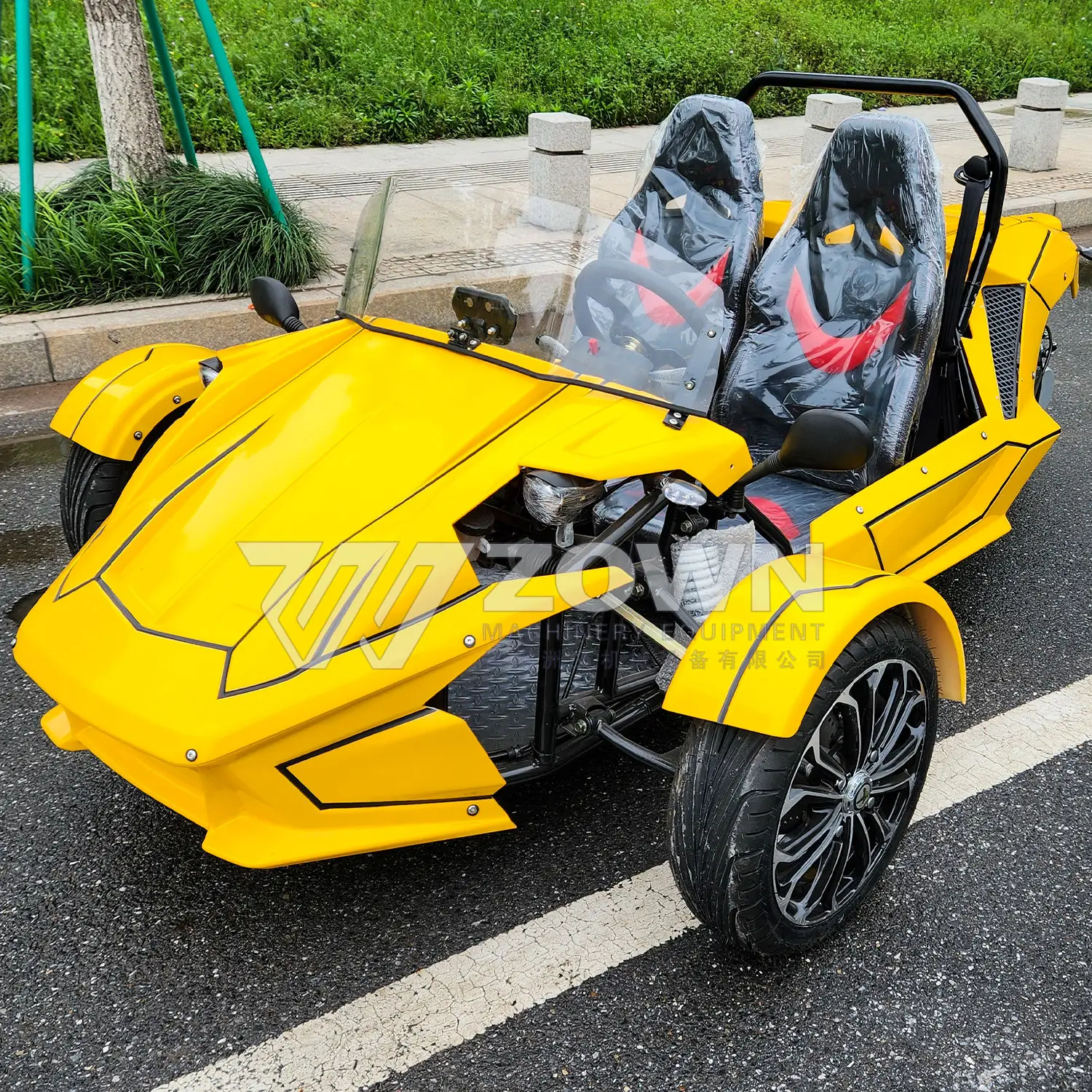 New popular 3 wheel 4x4 ATV for kids utv off-road buggy electric dune buggy for sale