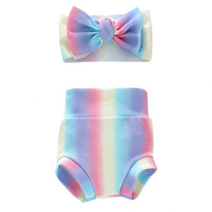Conjunto de Ropa para Bebé, Pantalones Cortos con Lazo para Niña, Pantalones Cortos de Cintura Alta con Lazo y Body para Bebé, Marca Mama's Mani - Product Image 3