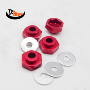 Control remoto RC 1:10 a 1:8 plano/todoterreno/neumático Bigfoot 12MM a 17MM convertidor de Metal - Product Image 1