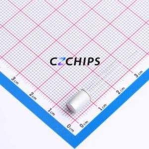 Condensador Sólido SS337M016C09E0, Componente de Orificio Pasante (THT), D5.5xL9mm 330uF 20% 16V 3.5A100kHz - Product Image 1