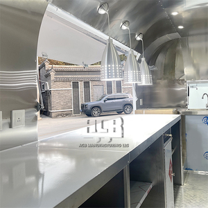 Wholesale Small CE Certified Mobile Food Cart Fiberglass Mobile Food Caravan for Sale <b>Concession</b> <b>Trailer</b> Ice Cream Truck - Product Image 5