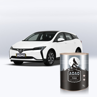 Peinture automobile polyuréthane liquide 95% couleur identique, revêtement de base pour réparation après-vente