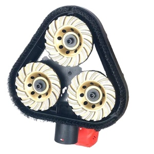 bibo Hold a Three-head Dust-free Grinding <b>Machine</b> for <b>Floor</b> <b>Polishing</b>. <b>Polishing</b> of Concrete and <b>Floors</b>. - Product Image 1