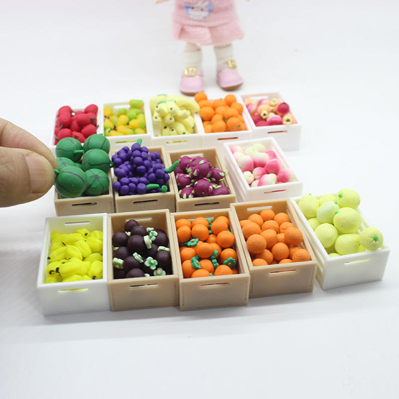 Mini Cactus 23-Piece Miniature Vegetable Set (Resin To
