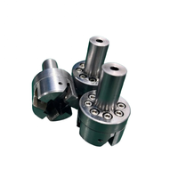 Pièces en acier à outils usinées sur commande CNC |   Composants d'usinage CNC de précision, moyeu d'accouplement personnalisé / adaptateur de bride