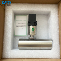 Medidor de Flujo de Turbina de Alta Presión 400 bar, Acero Inoxidable SS304, Rosca Interna BSPP DN20, para Aceite Hidráulico