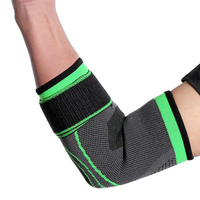 Protège-coude en nylon pour le sport Protège-coude de soutien à la compression