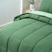 Ensemble de couette matelassée toute saison de qualité supérieure, 7 pièces, réversible, en microfibre, ensemble de literie