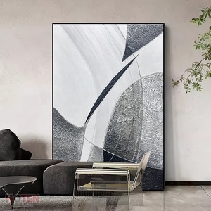 Única personalizada pintada a mano abstracta óleo sobre <span class=keywords><strong>lienzo</strong></span> decoraciones de pared hermosas pinturas <span class=keywords><strong>para</strong></span> Hotel y hogar - Product Image 1