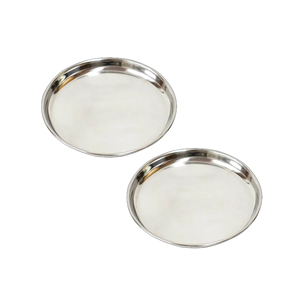 Fábrica al por mayor nuevo estilo redondo platos profundos utensilios de cocina Nuevo estilo utensilios de cocina de acero inoxidable plato clásico 26 cm de Bangladesh - Product Image 2