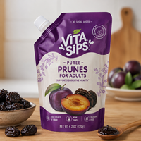 Pochettes souples personnalisées en plastique alimentaire avec bec verseur/capuchon pour l'emballage de jus et de boissons