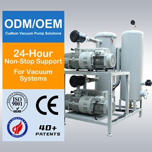 Pompe rotative à palettes lubrifiée à l'huile <span class=keywords><strong>Kaspar</strong></span> VR-100 3kW à faible bruit et à vide ultime, garantie OEM 1 an pour l'emballage et le revêtement - Product Image 5