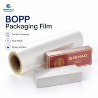 Film d'emballage BOPP personnalisé pour emballer des boîtes de cigarettes, des parfums, des cosmétiques, des boîtes de thé