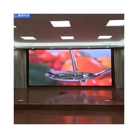 Écran LED fixe tout-en-un pour intérieur avec processeur intégré, mur vidéo HD pour bureau d'entreprise, salle de réunion, magasin de détail