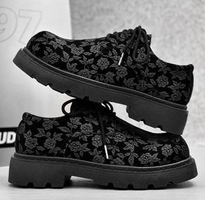 Мужские повседневные кожаные туфли на плоской подошве - Product Image 5