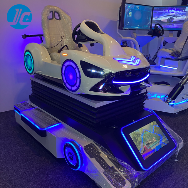JC 9D Brand New Indoor VR Racing Car Simulator Aluminum Equipment for Sale for Shopping Malls