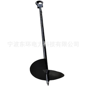 Anclaje de Tierra en Espiral, Taladro de Acero para Torres de Telecomunicaciones, Anclaje Temporal de Tierra, Capacidad de 1T 5T, Accesorios para Cables de Sujeción - Product Image 5