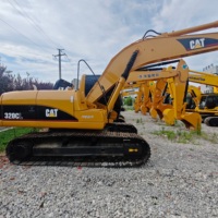Équipement de terrassement certifié CE : Excavatrice sur chenilles d'occasion Caterpillar CAT320, CAT320D, CAT320D2, CAT320CL à vendre