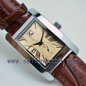 Orologio da uomo rettangolare in stile Vintage fornitore all'ingrosso della cina - Product Image 2