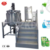 Détergent savon liquide faisant la machine Lotion cosmétique shampooing homogénéisateur réservoir de mélange émulsifiant sous vide mélangeur Machine