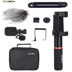 <span class=keywords><strong>COMICA</strong></span>-Kit de Microphone professionnel avec poignée, pour Smartphone, vidéo sensible, pour cinéaste, pistolet court, CVM-VM10-K4 - Product Image 4