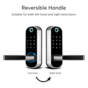Cerradura Inteligente para Puerta de Aluminio con Huella Dactilar y Llave Digital TTLock de Tuya para Hogar y Oficina, con Control en la Nube - Product Image 6