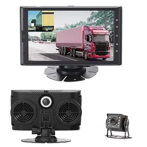 7inch Monitor 1080p 24v Truck Bus Car Security 7 Inch Ahd With two Channels Video Truck Rear View System
