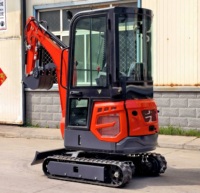 LIVRAISON GRATUITE Mini-excavatrice 1,5 tonne, 1 tonne, 2 tonnes, mini-pelle chinoise économique, petite machine d'excavation