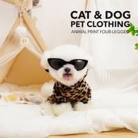 JZ-Combinaison en Flanelle pour Animaux de Compagnie, Manteau Polaire à Motif Solide, Accessoire de Marche Intérieur et Extérieur, pour Chiens et Chats, Petit et Moyen