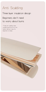 Plancha Alisadora de Pelo Profesional, Plancha de Cerámica Plana, Temperatura Ajustable, Mini Portátil de Iones Negativos - Product Image 5