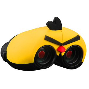 Cartoon Bird Binoculars For Boys Red And Yellow Plastic Outdoor Toy STEM Educational Kids Telescope - Product Image 1