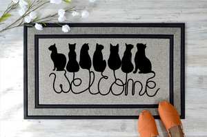 Plain Blank Polyester <b>Rubber</b> Door <b>Mats</b> for Sublimation - Product Image 6