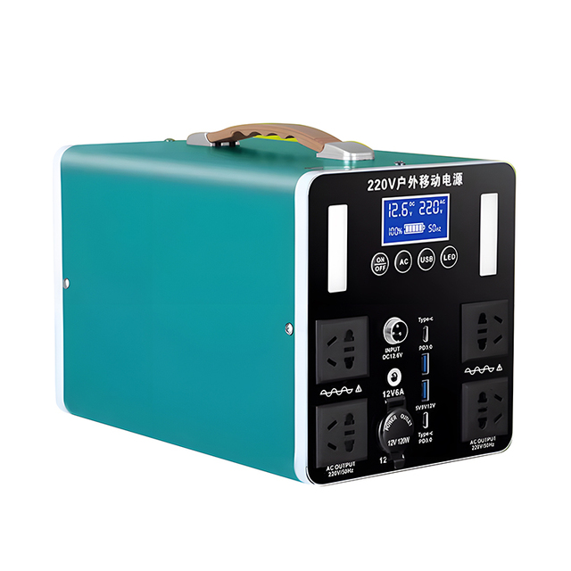 OEM Support Solar Generator 500w 1000w 2000w 220v Lithium Battery Solar Portable Power Bank Station 1000w