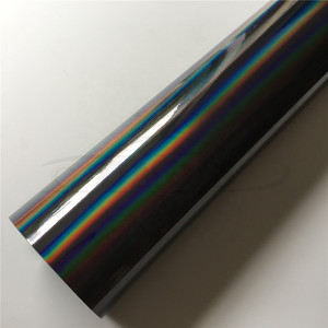 <span class=keywords><strong>Film</strong></span> vinyle auto-adhésif pour voiture, effet chrome holographique noir, PVC, feuille colorée, par Car <span class=keywords><strong>Film</strong></span> - Product Image 5