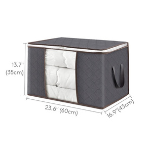 Sac de rangement suspendu pour armoire, anti-mites, grand format, pliable, écologique, pour couettes, oreillers, couvertures et literie, 35L/60L/90L Living - Product Image 3