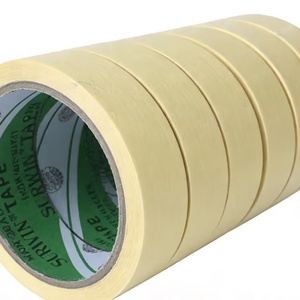 Ruban adhésif de masquage résistant aux hautes températures, imperméable, usage général, personnalisé en usine en Chine, 2,4 cm * 20 yds - Product Image 3