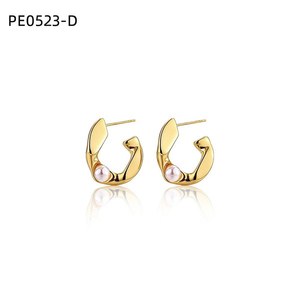 Pendientes de Moda DE PERLAS PE0523 para Mujer, Joyería de Alta Calidad - Product Image 1