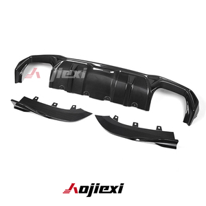 Diffusore Posteriore in Fibra di Carbonio Stile SQ per <span class=keywords><strong>BMW</strong></span> <span class=keywords><strong>Serie</strong></span> <span class=keywords><strong>4</strong></span> G22 G23 <span class=keywords><strong>Coupé</strong></span> 2020+ Perfetto Splitter Paraurti Posteriore Kit Carrozzeria di Alta Qualità - Product Image 6