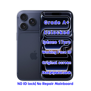 ขายส่ง iPhone 17 Pro สมาร์ท<span class=keywords><strong>โฟน</strong></span>256GB บลูไทเทเนียม5G A19 Pro Super Retina XDR Dynamic Island โรงงานขายส่ง - Product Image 1