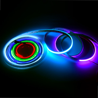 784 светодиодная Водонепроницаемая светодиодная лента RGB COB RGBW 3000K 4000K 6000K WS2811 IC 24V