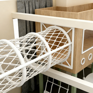 Équipement de terrain de jeu intérieur pour usage domestique, cafés, garderies, enfants : toboggan spiralé, filet d'escalade, maisonnette de jeu, <span class=keywords><strong>parc</strong></span> d'attractions - Product Image 5
