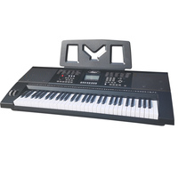 Aiersi Brand 61 Keys Digital Piano Keyboard Musical Instruments With MAC Jack LCD Display Portable Electronic Organ for Church