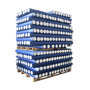 Bâche enroulable en PE/PVC imperméable 20 x 20 m, bleue, personnalisée, pour poulaillers et porcheries, fabriquée en Chine - Product Image 4