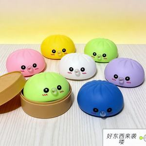 Caja Sorpresa de Juguetes Antiestrés de Burbujas de Colores, Simulación de Dumplings, para Relajar, Aliviar la Ansiedad, Regalo para Fiestas - Product Image 5