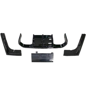 Diffuseur arrière de style V noir brillant de haute qualité, très vendu, pour modifier l'apparence de la <span class=keywords><strong>BMW</strong></span> Série 3 F30 2012-<span class=keywords><strong>2019</strong></span> 318i 320i <span class=keywords><strong>325d</strong></span> 328i - Product Image 5