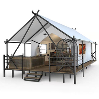 Tente de luxe imperméable pour Camping et Safari, usine de Guangzhou