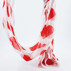15-meter-long <b>chiffon</b> <b>scarf</b>, fluttering butterflies, heart-shaped waterfall, KingMagic magic props stage performance - Product Image 3