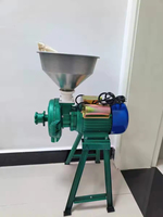 Broyeur électromécanique quatre-en-un pour le broyage humide à sec pour le moulin à farine de blé, de maïs, de riz, de poivre et d'écrou/cacao